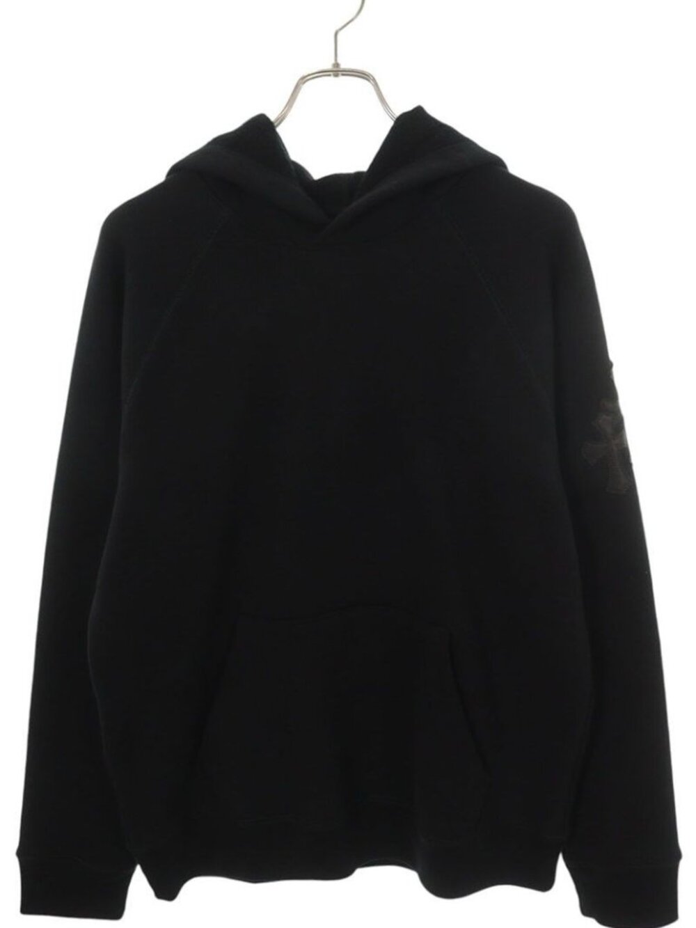 Chrome Hearts HD Plvr Gyn Paper Jam Labeled Cross Patch Pullover Hoodie
